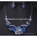 Großer Stein Schmuck Set / Modeschmuck Set (XJW13203)